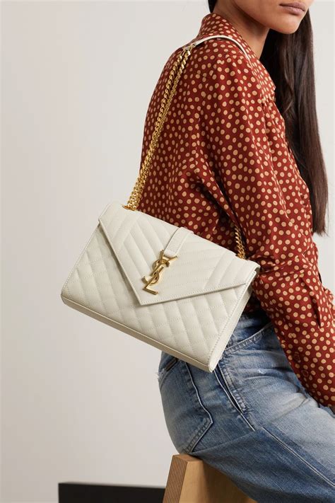 ysl envelope bag chain|ysl envelope bag beige.